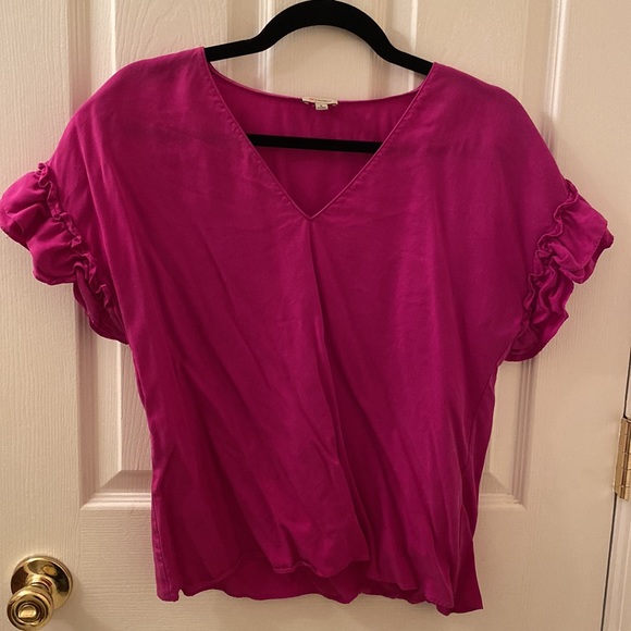 Cremieux Ruffle Blouse - Picture 2 of 2